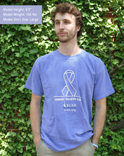Load image into Gallery viewer, Adult Nobody Fights Alone Awareness Ribbon T-Shirt