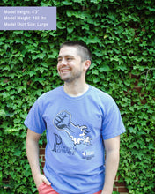 Load image into Gallery viewer, Adult Periwinkle Power T-Shirt