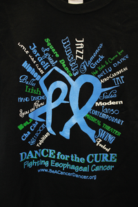 Adult Vintage Dance for the Cure T- Shirt