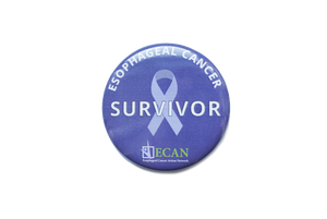 Esophageal Cancer Survivor Button
