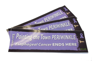 Painting the Town Periwinkle Water Bottle Label
