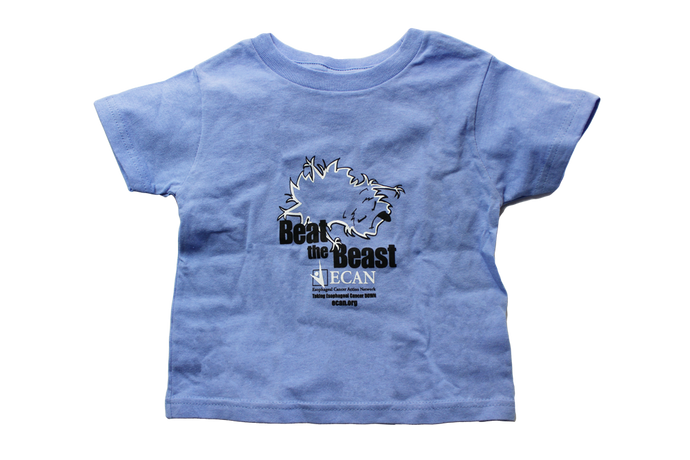 Toddler Beat the Beast Periwinkle T-Shirt