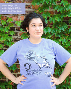 Adult Periwinkle Power T-Shirt