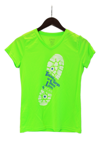 Women's V-Neck Taking Steps to Save Lives Performance Shirt