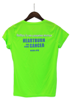 Load image into Gallery viewer, Women&#39;s V-Neck Taking Steps to Save Lives Performance Shirt