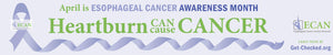 April is Esophageal Cancer Awareness Month banner