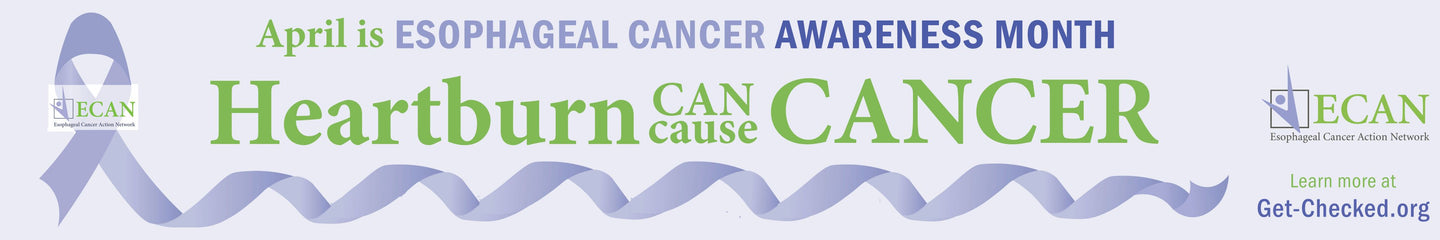 April is Esophageal Cancer Awareness Month banner